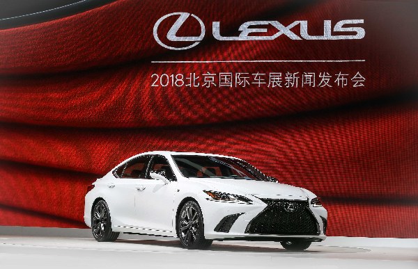 LEXUS雷克薩斯旗下11款車型北京車展悉數(shù)登臺展示