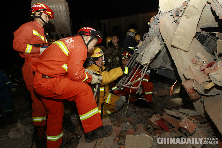 湖北南漳山體崩塌 已確認(rèn)12人遇難