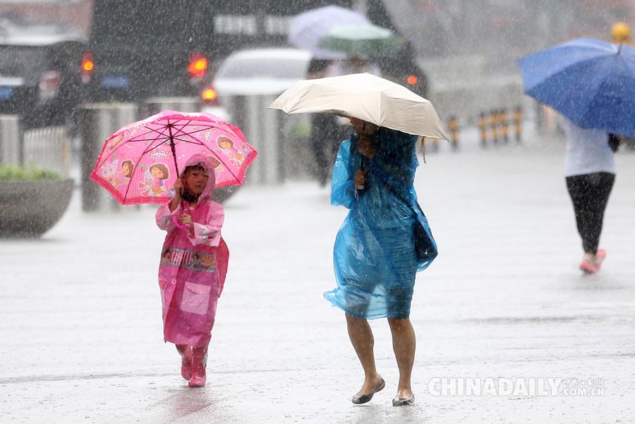 北京暴雨黃色預(yù)警繼續(xù) 局地暴雨