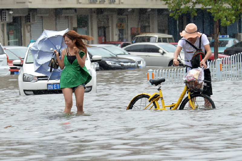 天津發(fā)布暴雨橙色預警信號